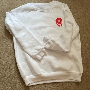 Don't trip over what's behind you sweatshirt!